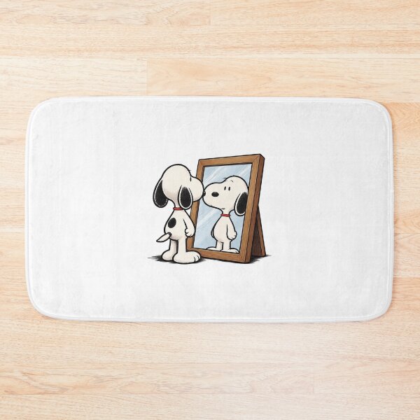 Item preview, Mirror Reflection Comic Art Featuring Garfield and Snoopy Characters designed and sold by ClipFrFortnite.