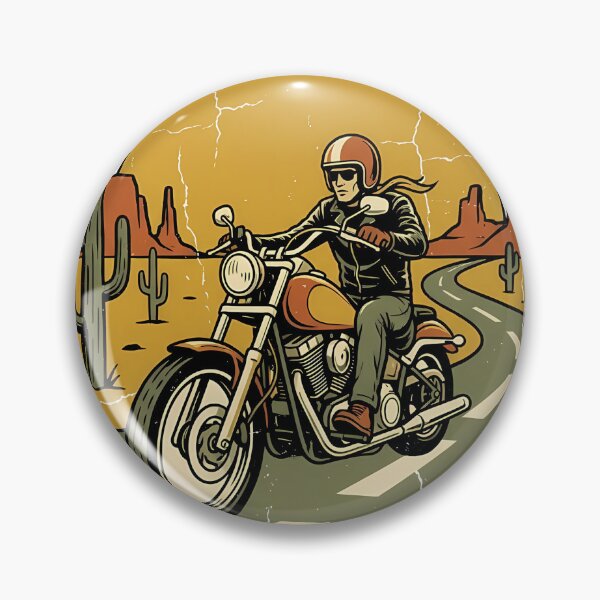 Item preview, Desert Riders 70s Soul Vintage Motorcycle Retro designed and sold by iwzzuel.