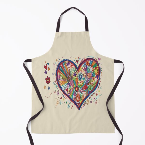 Item preview, Vibrant Psychedelic Heart Pop Art Illustration. designed and sold by EunsooLee.