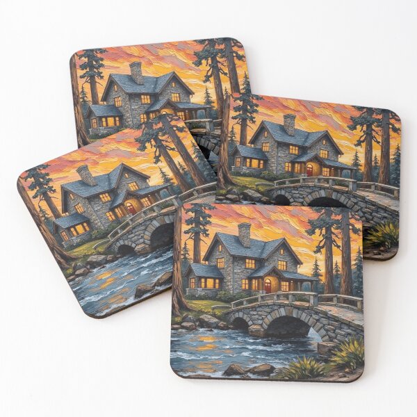 Item preview, Cottage In The Glow designed and sold by Wordsmith-Cafe.
