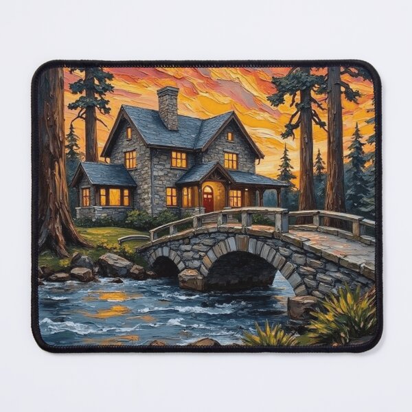 Item preview, Cottage In The Glow designed and sold by Wordsmith-Cafe.