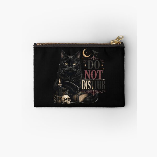 Item preview, Do Not Disturb Cat Retro Halloween Poster Halloween designed and sold by KristenosNehk.