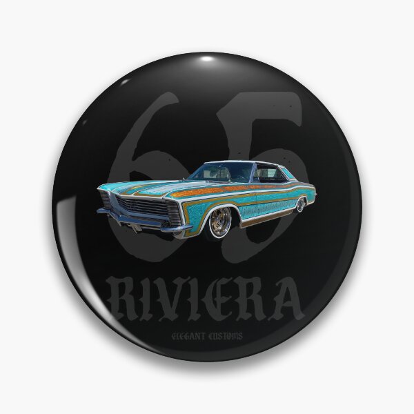 Item preview, 1965 Riviera Rupe's Rivi with text 2.0 - Lowrider, Kustom, Hot Rod, Muscle Car designed and sold by Elegant Customs.
