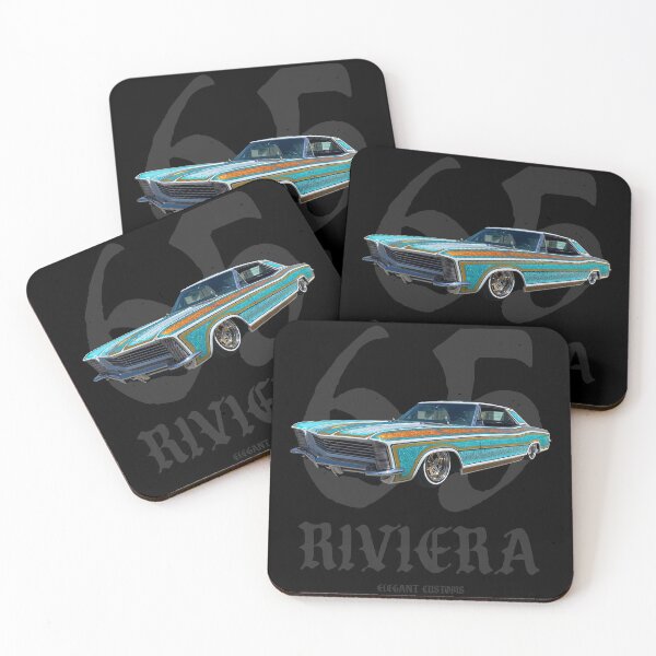 Item preview, 1965 Riviera Rupe's Rivi with text 2.0 - Lowrider, Kustom, Hot Rod, Muscle Car designed and sold by Elegant Customs.