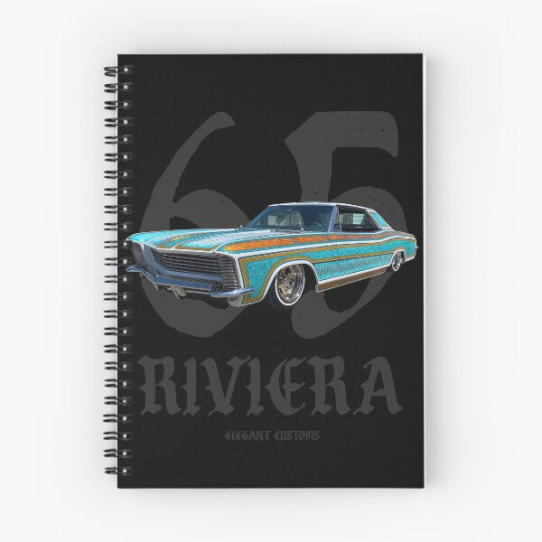 Item preview, 1965 Riviera Rupe's Rivi with text 2.0 - Lowrider, Kustom, Hot Rod, Muscle Car designed and sold by Elegant Customs.