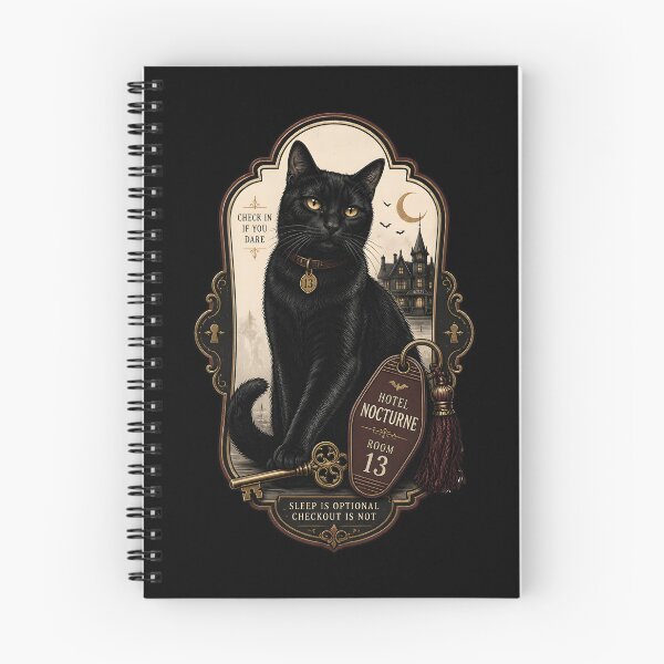 Item preview, Midnight Hotel Key Retro Halloween Poster Halloween designed and sold by KristenosNehk.