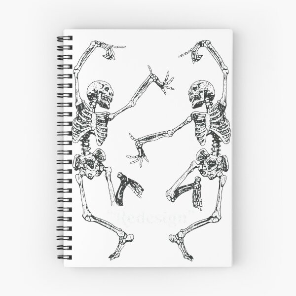 Item preview, Dancing Skeletons  Illustration designed and sold by LISATHOMP.