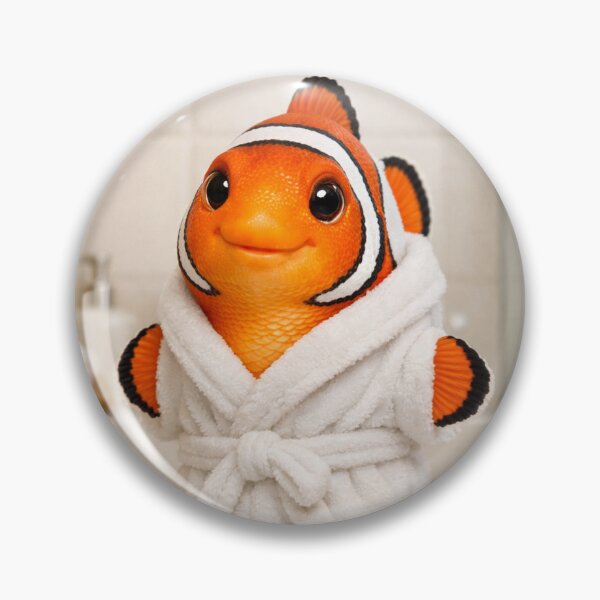 Item preview, Clownfish Bathrobe designed and sold by Sillytoe.