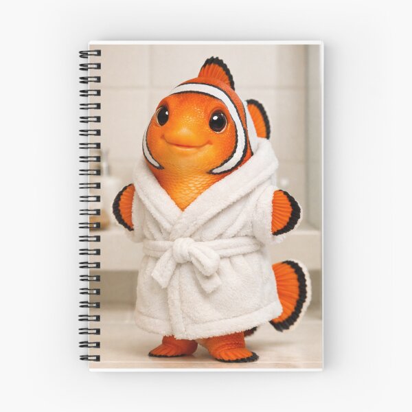 Item preview, Clownfish Bathrobe designed and sold by Sillytoe.