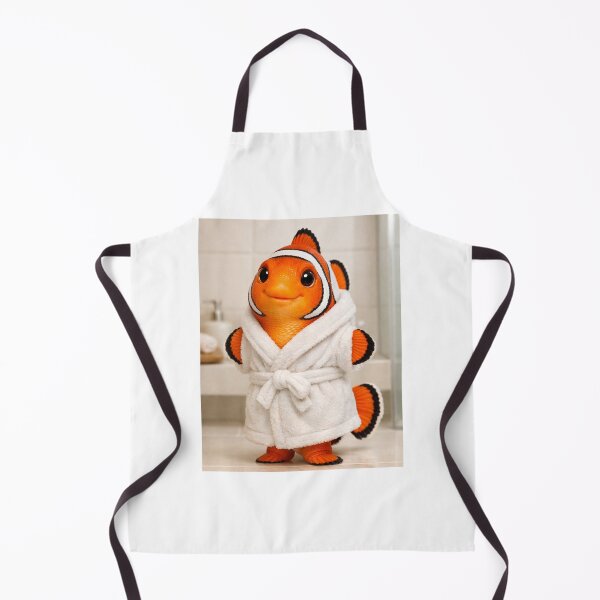 Item preview, Clownfish Bathrobe designed and sold by Sillytoe.