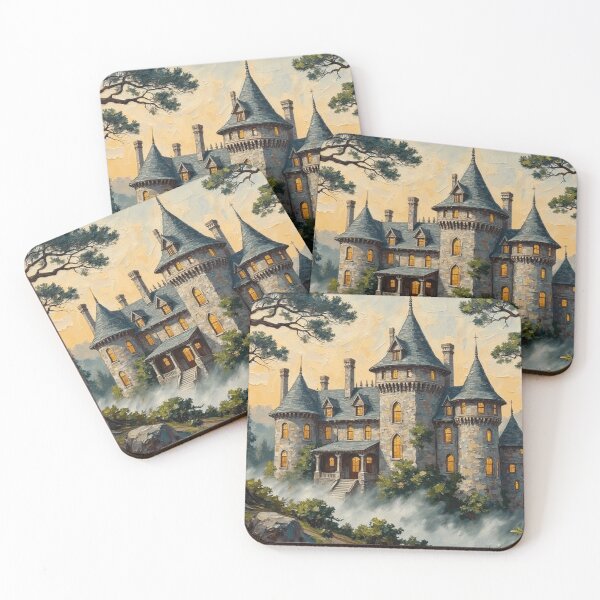 Item preview, Castle In The Mist designed and sold by Wordsmith-Cafe.