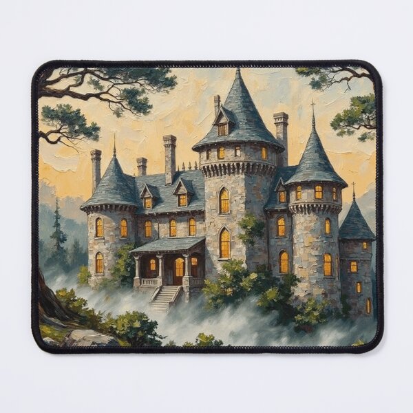 Item preview, Castle In The Mist designed and sold by Wordsmith-Cafe.