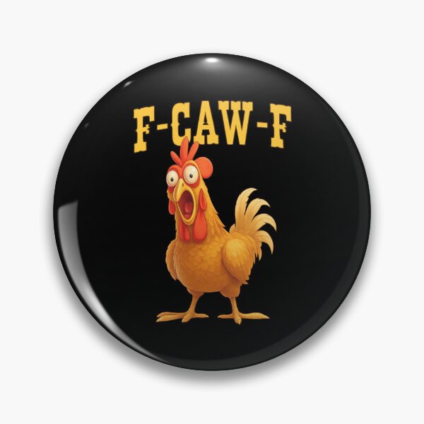 Item preview, F-CAW-F Shocked Chicken Funny Bird  designed and sold by SERHIPLET.