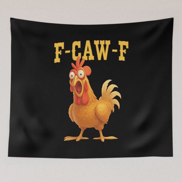 Item preview, F-CAW-F Shocked Chicken Funny Bird  designed and sold by SERHIPLET.
