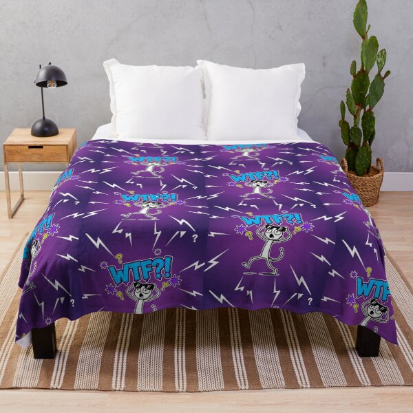 Item preview, WTF?! Shocked Cat Cartoon designed and sold by Taridesign.