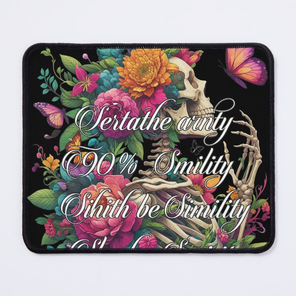 Item preview, Skull Flowers Butterflies Floral Bone Art designed and sold by LISATHOMP.