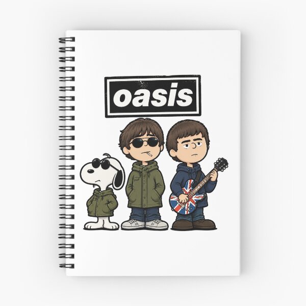 Item preview, Funny Snoopy Cartoon Inspired Oasis Band Design for Music and Pop Culture Fans designed and sold by ClipFrFortnite.
