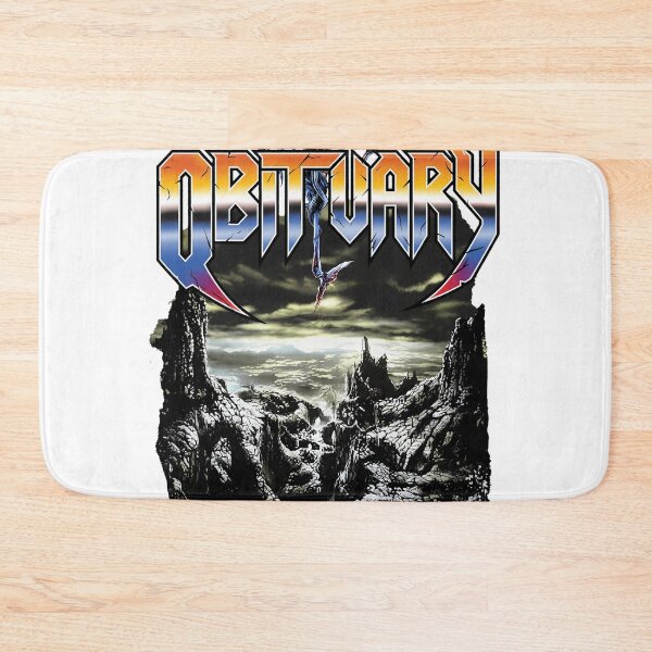 Item preview, Obituary Death Metal Logo Landscape Artwork designed and sold by LISATHOMP.