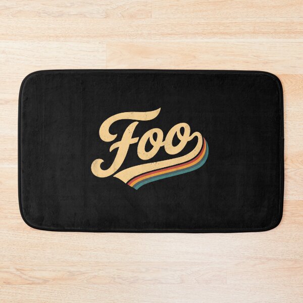 Item preview, Retro Foo Rainbow Script Word  designed and sold by Jodywalters12.