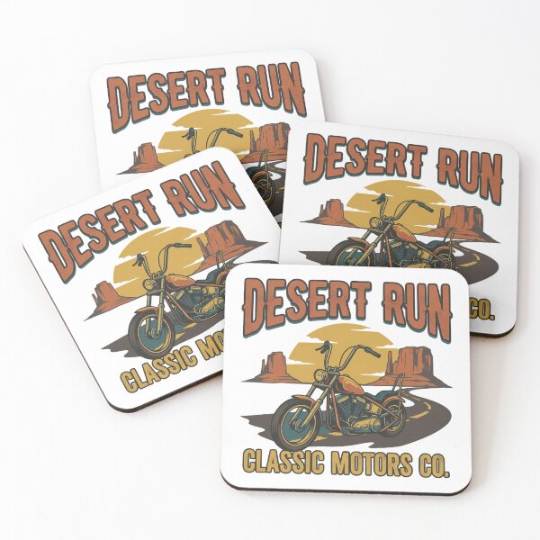 Item preview, Desert Run Vintage Chopper Motorcycle Road Trip designed and sold by iwzzuel.
