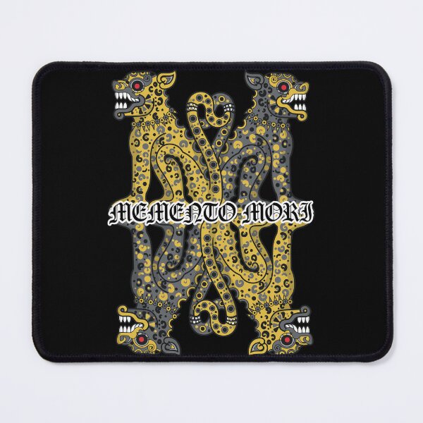 Item preview, Symmetrical Feline Beast Skull Mirror Print designed and sold by SERHIPLET.