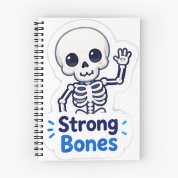 Item preview, Cute Strong Bones Educational Sticker designed and sold by LearnFunStore.
