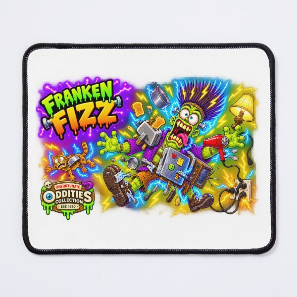 Item preview, Unfortunate Oddities - Franken Fizz - Electric Chaos designed and sold by WheelieGdArt.