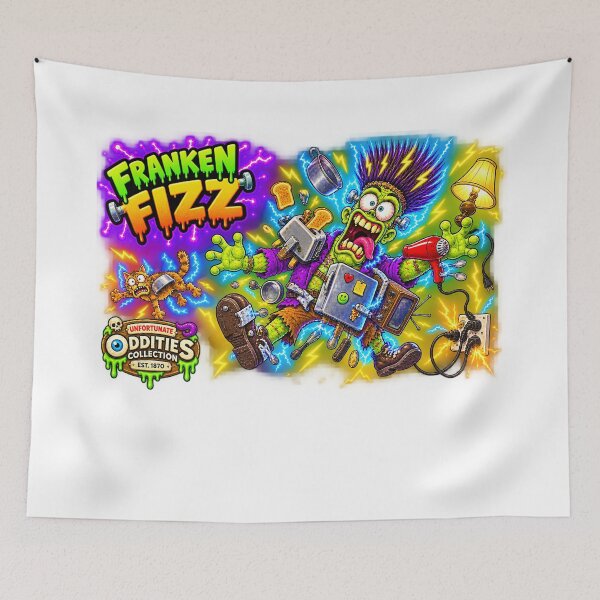 Item preview, Unfortunate Oddities - Franken Fizz - Electric Chaos designed and sold by WheelieGdArt.