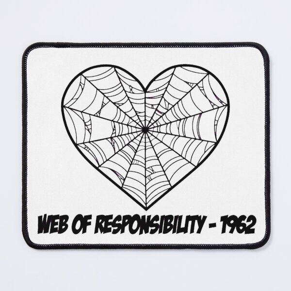 Item preview, Web Responsibility - Spider Hero designed and sold by GeeklyShirts.