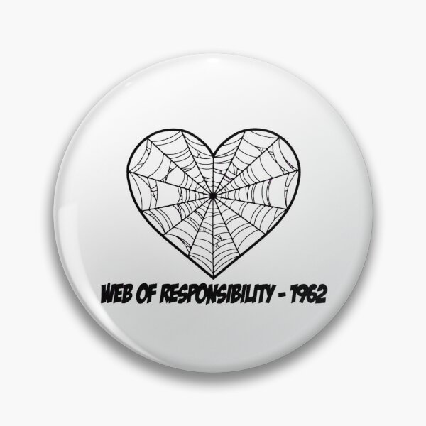 Item preview, Web Responsibility - Spider Hero designed and sold by GeeklyShirts.