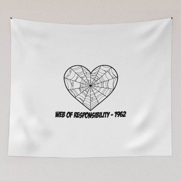 Item preview, Web Responsibility - Spider Hero designed and sold by GeeklyShirts.