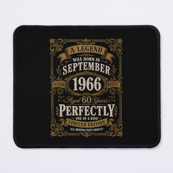 Item preview, Legend Born in September 1966 60th Birthday Vintage Gift designed and sold by FernaRoje.