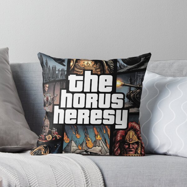 Item preview, The Horus Heresy – GTA Box Art Style Primarchs Tee designed and sold by BravenBold.