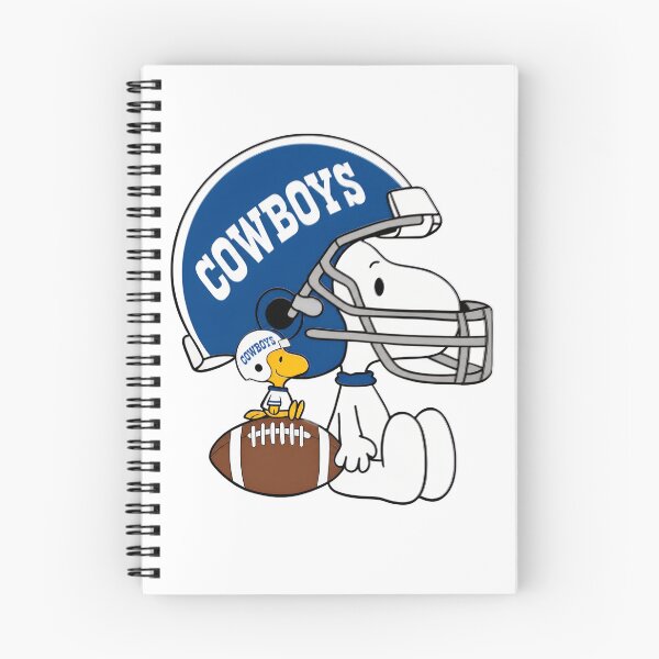 Item preview, Snoopy Woodstock Cowboys Football Helmet designed and sold by fizzstocmathepa.