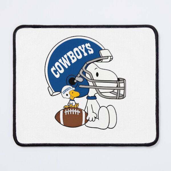 Item preview, Snoopy Woodstock Cowboys Football Helmet designed and sold by fizzstocmathepa.