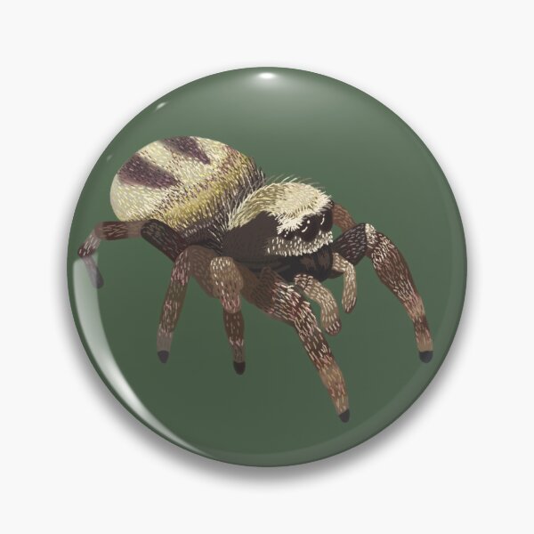 Item preview, Bronze Jumping Spider Digital Art designed and sold by els-oddities.