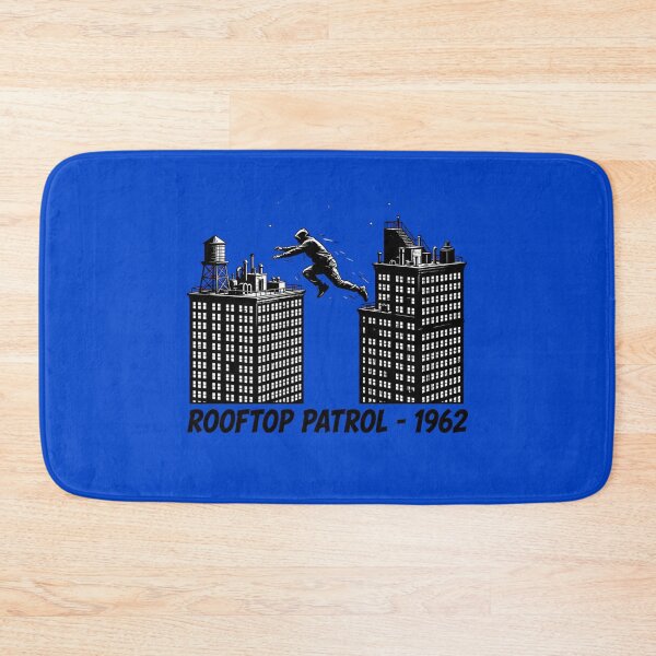 Item preview, Rooftop Patrol - Spider Hero designed and sold by GeeklyShirts.