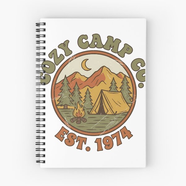 Item preview, Cozy Camp Co Vintage 70s Camping Badge designed and sold by iwzzuel.