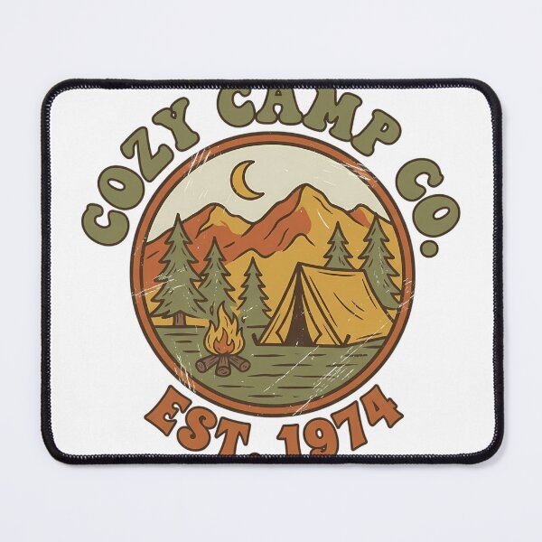 Item preview, Cozy Camp Co Vintage 70s Camping Badge designed and sold by iwzzuel.