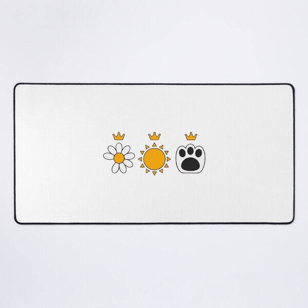 Item preview, Cute Daisy Sun Paw Print Crown Tee designed and sold by NaviSilvas2001.