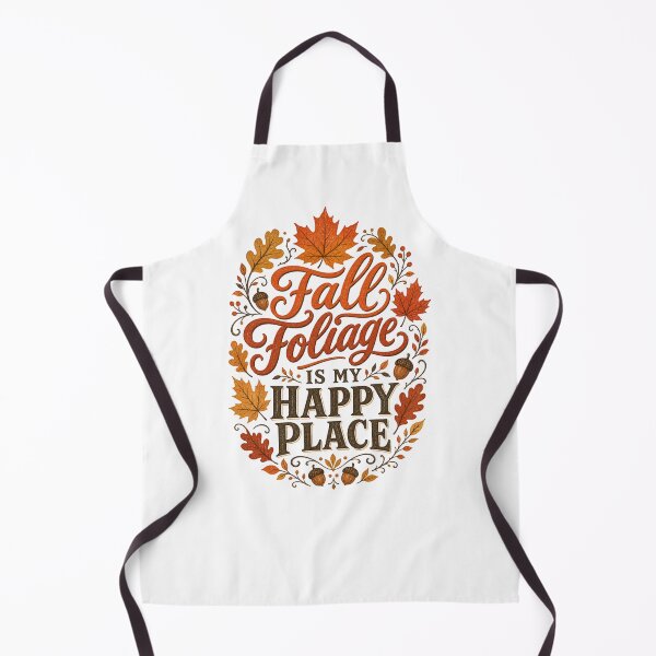 Item preview, Fall Foliage Is My Happy Place | Cute Fall Design for Women | Autumn Aesthetic Gift designed and sold by PrintSparkDesigns.