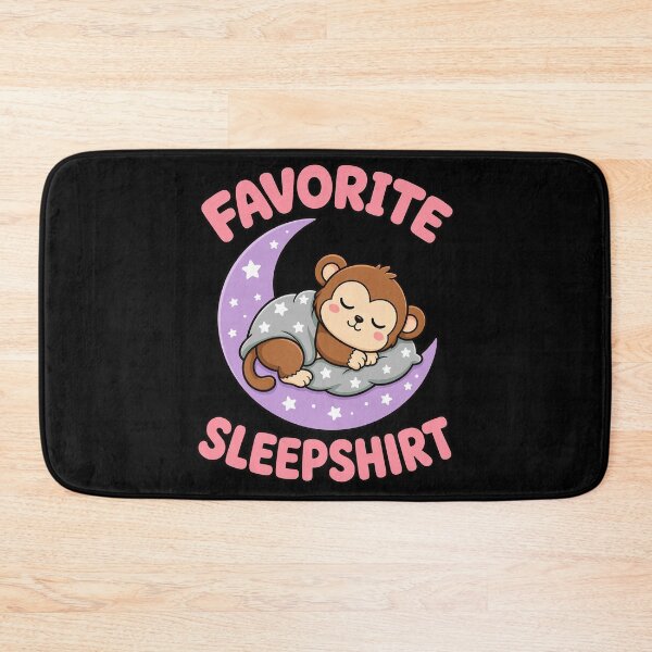 Item preview, Favorite Sleepshirt Sleepy Monkey designed and sold by KingSenPainting.