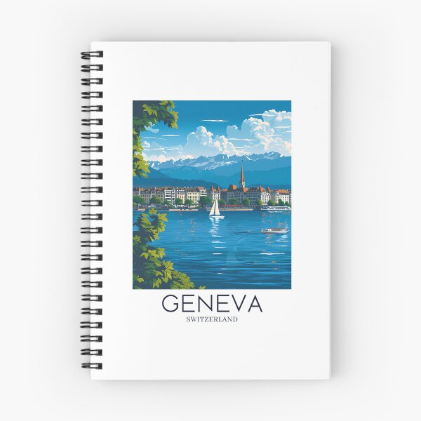 Item preview, A Pop Art Travel Print Of Geneva - Switzerland designed and sold by MemesRetails.