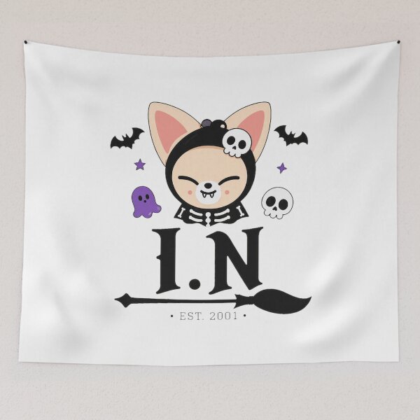 Item preview, Cute Fox Halloween Witch Broom Character designed and sold by SristiBurd96.