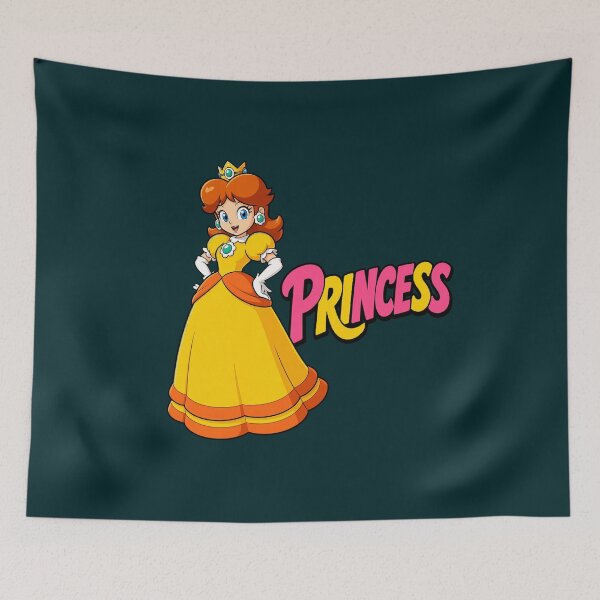 Item preview, Princess Daisy Game Character Graphic designed and sold by KingSenPainting.