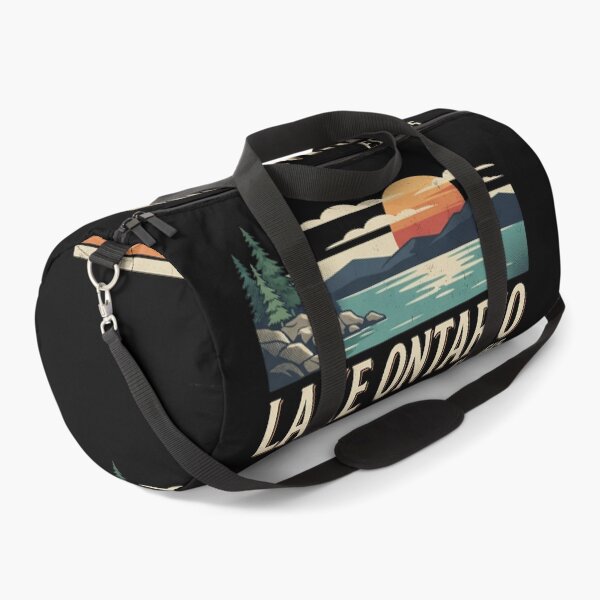 Item preview, Lake Ontario Vintage Sunset Wilderness  Retro Nature Gift designed and sold by Zizo-DR44.