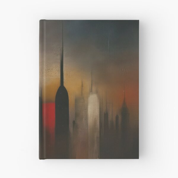 Item preview, Red Signal Skyline designed and sold by NeoNebulaArt.