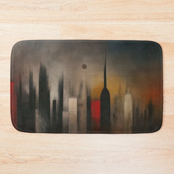 Item preview, Red Signal Skyline designed and sold by NeoNebulaArt.