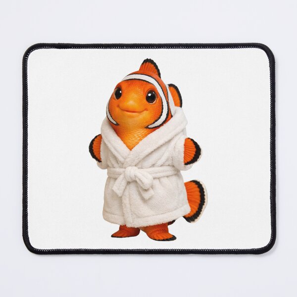 Item preview, Clownfish Bathrobe designed and sold by Sillytoe.
