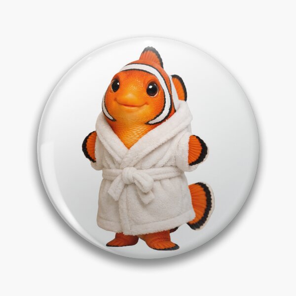 Item preview, Clownfish Bathrobe designed and sold by Sillytoe.